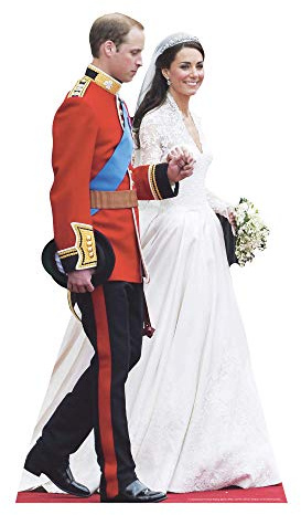 Star Cutouts Cut Out of William and Kate Wedding