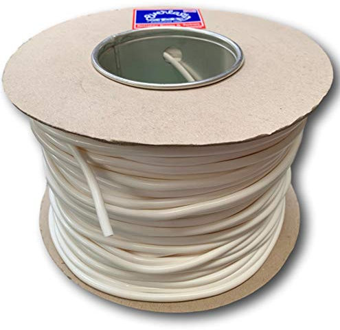 EVERLASTO 'Kleenwash' White PVC Clothes/Washing Line 4.8mm x 100M