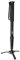 JUSINO Monopod mit abnehmbarem Fuß/Tischstativ Schnelldrehverschlüssebis 170cm Höhe 12kg Belastbar VM-324