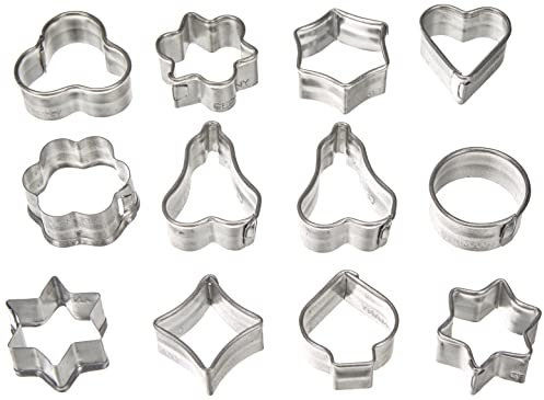 Zenker 7733 Ausstecher-Set, 12-teilig, patisserie