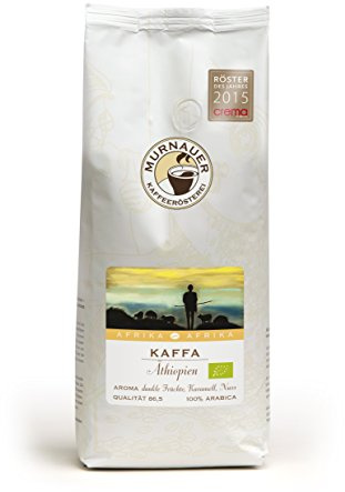 Murnauer Kaffeerösterei - Kaffee aus Äthiopien, Kaffa - BIO ( 1 KG ganze Bohne)