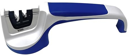 Accusharp Pull Through Sharpener – White/Blue, 27.9 x 15.2 x 7.6 cm, 036C