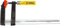 TOPEX Schraubzwinge 120 x 300, Spann-Weite 300 mm, Spanntiefe 120 mm, Schnellgriffklemmen aus Stahl, Holzgriff, für präzises Fixieren von Holzwerkstücken