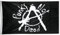 Flaggenfritze Fahne/Flagge Punk's not Dead + gratis Sticker
