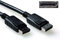ACT DisplayPort Kabel 1m, 4K@60Hz, DP Kabel auf DP 1.2 Stecker mit Pin 20 DP_PWR, für Konverter - AK3978