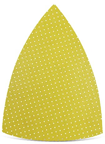 MENZER Ultrapad Klett-Schleifblätter, 150 x 100 mm, f. Deltaschleifer, Weißes Edelkorund (25 Stk.) K120