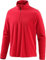 Medico Herren Ski Shirt, Fleece, Langarm, Reißverschluss (Rot, 58)