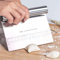 Multi-Purpose Scraper/Pastry Cutter, Durable Pasta Knife, Stainless Steel Bread Knife, Cake and Pizza Scraper Cutter, Pasta Measuring Cutter, 15 x 12 cm