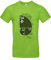 Smilo & Bron Herren T-Shirt mit Motiv Fibonacci Bedruckt Grün Orchid Green M