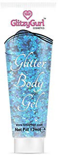 Holographic Glitter Face and Body Gel 12ml Cosmetic Glitter, Body Glitter, Hair Glitter Gel (Ocean Paradise)