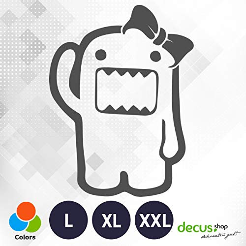 Decus Domo Girl L 0135 (grau) // Sticker OEM JDM Style Aufkleber
