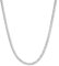 VONALA 3mm 925 Sterling Silber Cuban Curb Link Kette Kette Kette Silber Kette für Männer Frauen Jungen (Silver, 20)