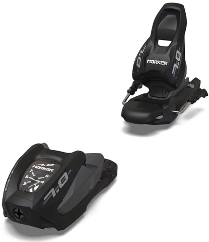 Marker - Skibindung 7.0 85 mm Black Anthracite – Herren – Einheitsgröße – Schwarz