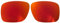 Wetnenss Lentes de repuesto para gafas de sol Oakley Holbrook OO9102, polarizadas, fáciles de instalar (rojo)