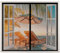 Magnet Fliegengitter Fenster 80 x 60cm Schwarz Anti-Moskito Fliegenvorhang, Automatisches Schließen Mückenschutz Magnetvorhang Fliegennetz, Moskitonetz Fliegengittertüren