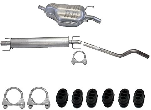 Auspuff 1.6, 1.8 Auspuffanlage mit Anbausatz