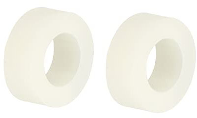 PATIKIL Redonda Espaciadora Arandela, 48 Paquete Nylon 6.2mm ID x 11mm OD x 4mm L para M6 Tornillos Bloque 3D Impresora TV Pared Montaje Eléctrica Toma, Beige