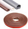 6M Türdichtung Dichtungsband Selbstklebend,Dichtung Türrahmen Flexibel,Gummidichtung Abdichtungsband Wasserdicht,Fensterdichtung Türdichtungen (Braun, 9mm*8mm)