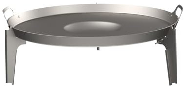 Masuria Plancha Alpha 800 Brasero Barbacoa sin Humo | Acero Inoxidable