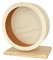 CIYODO Laufrad Für Hamster Und Kleintiere Holz Igel-Rad Mit Stummen Design Laufspielzeug Für Kleine Haustiere