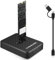 SSD Docking Station, USB 3.2 Gen 2 10 Gbps M.2 NVMe & SATA Docking Station, NVMe & NGFF SSD Festplatten Adapter für 2230, 2242, 2260, 2280 SSD