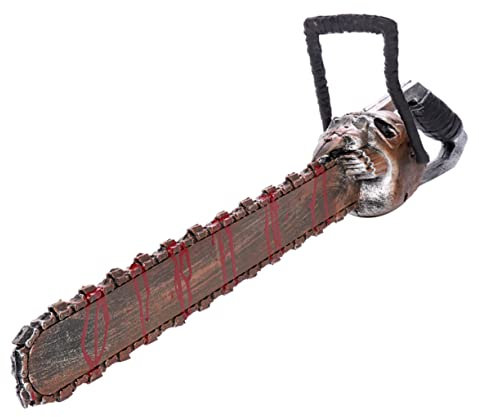 Toyvian Scie à Main PU Souple Réaliste pour Halloween Accessoire de Performance pour Garçon Fille de Simulation pour Fêtes et Décorations