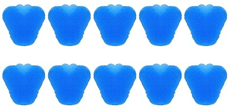 Qcwwy Anti Splash Deodorizer Urinal Screen Mats 10 Pcs Anti Splash Urinal Screens Deodorizer Cakes Bulk Mats Long Lasting to Eliminate Odors Used for