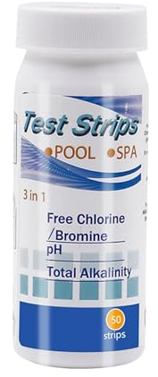 Pool-Teststreifen-Multifunktions-Erkennungspapier, Spa-Wassertester, Kontrolle, Chemische Balance-Monitor, Chlor PH Alkalinität Härte Genauigkeit Wasserqualität Streifen Für Poolspa