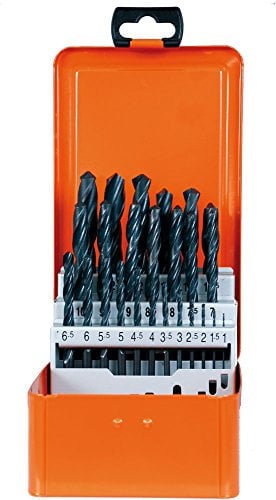 Projahn Spiralbohrer Kassette PROSTAR (25-teilig, leistungsstarke Standardbohrer, hohe Rundlaufgenauigkeit, Bruchsicherheit, je 1 Ø 1 – 13 mm um 0,5 steigend) 60007