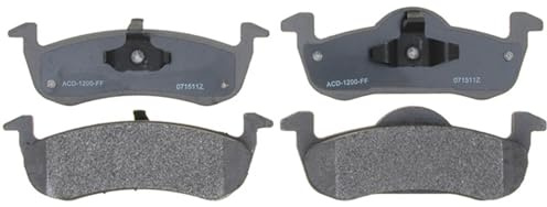 ACDelco Silver 14D1279M (19255837) Semi-Metallic Rear Disc Brake Pad Set