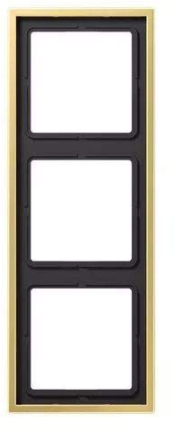 Jung Rahmen 3fach Serie LS Messing Classic, 1 Stück, ME 2983 C