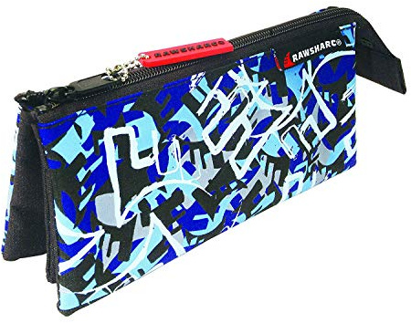 Helix Rawsharc Urban Pencil Case - Camo Blue