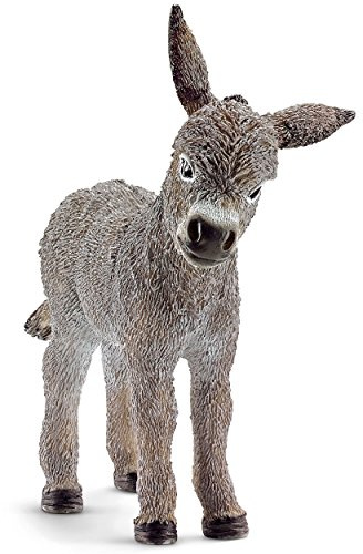 SCHLEICH Donkey Foal Plastic Figure