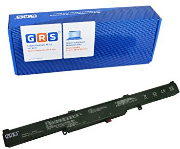 GRS Akku kompatibel mit Asus X450, A450, F450, ersetzt: A41-X550E, Laptop Batterie