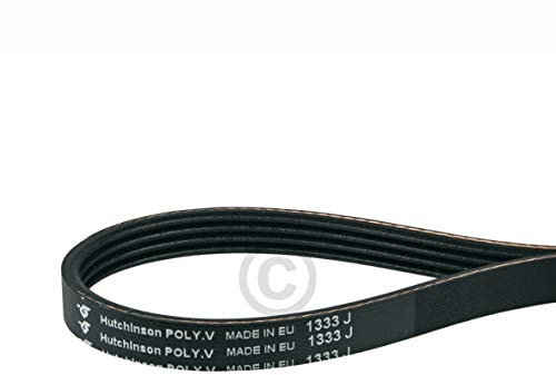 Cinghia trapezoidale 1333 PJ 4, ricambio per Bosch 00118926, cinghia di trasmissione elastica per asciugatrice