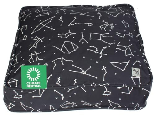 Molly Mutt Huge Dog Bed Cover - Rocketman Print - Measures 36”x45”x5’’ - 100% Cotton - Durable - Breathable - Sustainable - Machine Washable Dog Bed Cover