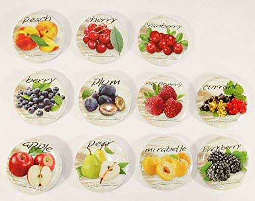 AGROHIT 30 Stück Twist-Off-Deckel to 82 Schraubdeckel Ø 82 mm Deckel für Gläser 136564