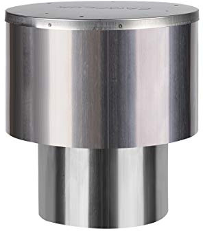 CAMPLUX Regenhaube aus Edelstahl für 6 L Gasdurchlauferhitzer, RC354