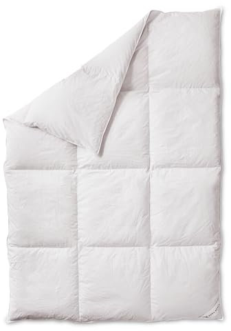 Koru Style Superior Daunen Bettdecke 155x220 cm – 90% Landdaunen / 10% Federn – Winterdecke 155x220 cm – Daunendecke – Made in Germany – Wärmeklasse 4 (extra warm)
