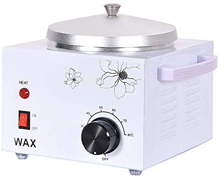 EUNEWR Wax Heater for Hair Removal 220V 200WR Home Waxing Warming Kit Wax Pot Warmer,Professional Home Electric Depilatory Roll on Wax Heater Pot with Adjustable Temperature,for Men and Women