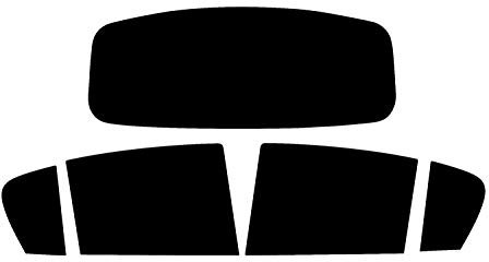 PSSC Window Film Pre Cut Car Auto Front 70% Rear No Tint Kit Compatible with Vauxhall-Opel CORSA 2006-2014
