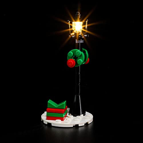BRIKSMAX LED Weihnachtsstraßenlaterne für DIY Lego/Moc Beleuchtung