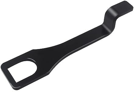 15CM Edelstahl heckklappenaufsteller passend für VW T5 T6 Bus/California/Camping/Multivan mit Heckklappe, Auto Heckklappen Aufsteller Heckklappenhalterung für frischluft black