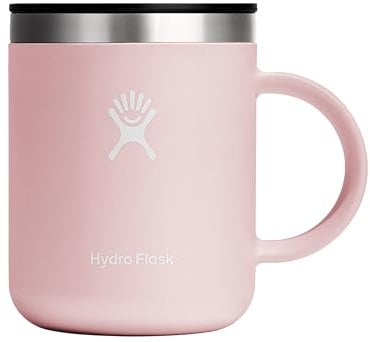 HYDRO FLASK - Coffee Mug - Tasse Isotherme Café de Voyage 354 ml (12 oz) - Gobelet Isotherme en Acier Inoxydable - Poignée et Couvercle à Pression - Trillium