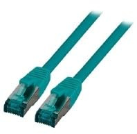 EFB-Elektronik - CAT. 6a Netzwerkkabel - 25 m LAN Kabel Ethernet Kabel Patchkabel - RJ45 Anschluss, S/FTP LSZH - grün