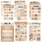 12 Boho-Klassenzimmer-Dekorationen – Spanische Klassenzimmer-Poster, Elementar, spanische Poster für Klassenzimmer, Poster in spanischem Alphabet, Abecedario Para Niños En Español, Spanische