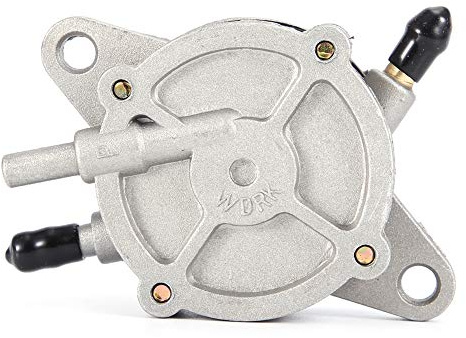 Ausla Benzinpumpe Roller Unterdruck Benzinhahn Benzinpumpe, Motorrad Roller Vakuumpumpe Range Extender Pumpe aus Aluminiumlegierung, Einfache Installation für Motorradroller
