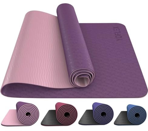 Generisch Yoga matte HEGG | Gepolstert & rutschfest | YOFLEX | Gymnastikmatte | Fitness