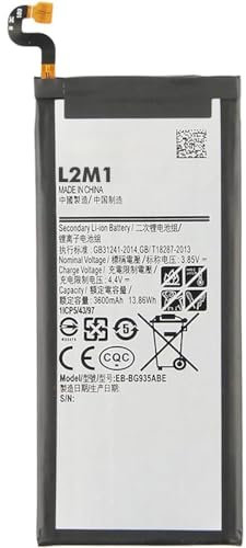 L2M1 Batteria EB-BG935ABE per Samsung Galaxy S7 Edge SM-G935 SM-G935F SM-G935FD 3600mAh 13.86Wh 3.85V