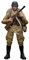 GWTCTOY Joytoy 1:18 Soldaten-Actionfiguren, sowjetische Infanterie aus dem 2. Weltkrieg, sammelbares Militärmodellspielzeug, Anime-Modell, 10 cm große Modelle Actionfiguren-Bausätze